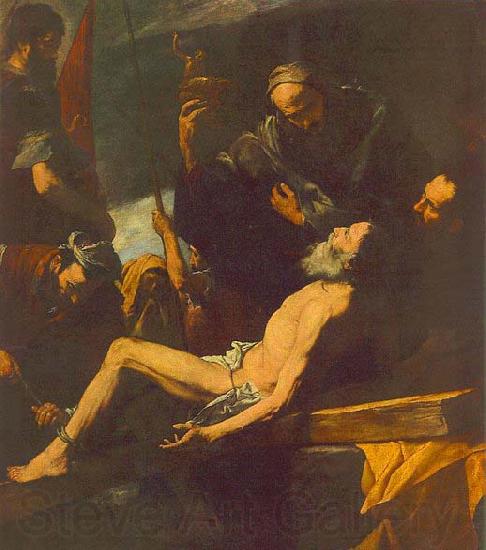 Jusepe de Ribera The Martyrdom of St Andrew Norge oil painting art